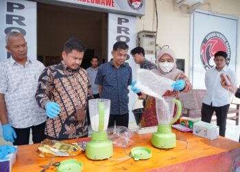 Polres Lhokseumawe Musnahkan Sabu Sitaan, Komitmen Pemberantasan Narkoba Terus Digelorakan