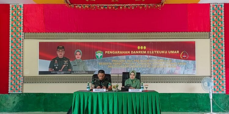 Danrem 012/Teuku Umar Gelar Kunjungan Wilayah Kabupaten Simeulue 