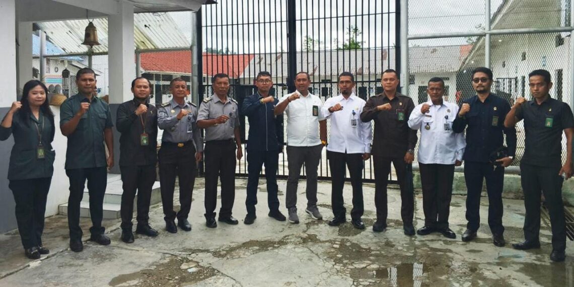 Lapas Sinabang Terima Kunjungan Hakim Wasmat Pengadilan Negeri Sinabang