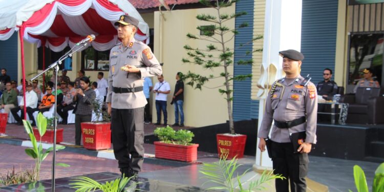 Pimpin Apel Tanggap Bencana di Meulaboh, Kapolda Aceh: Bersinergi Hadapi Musim Hujan
