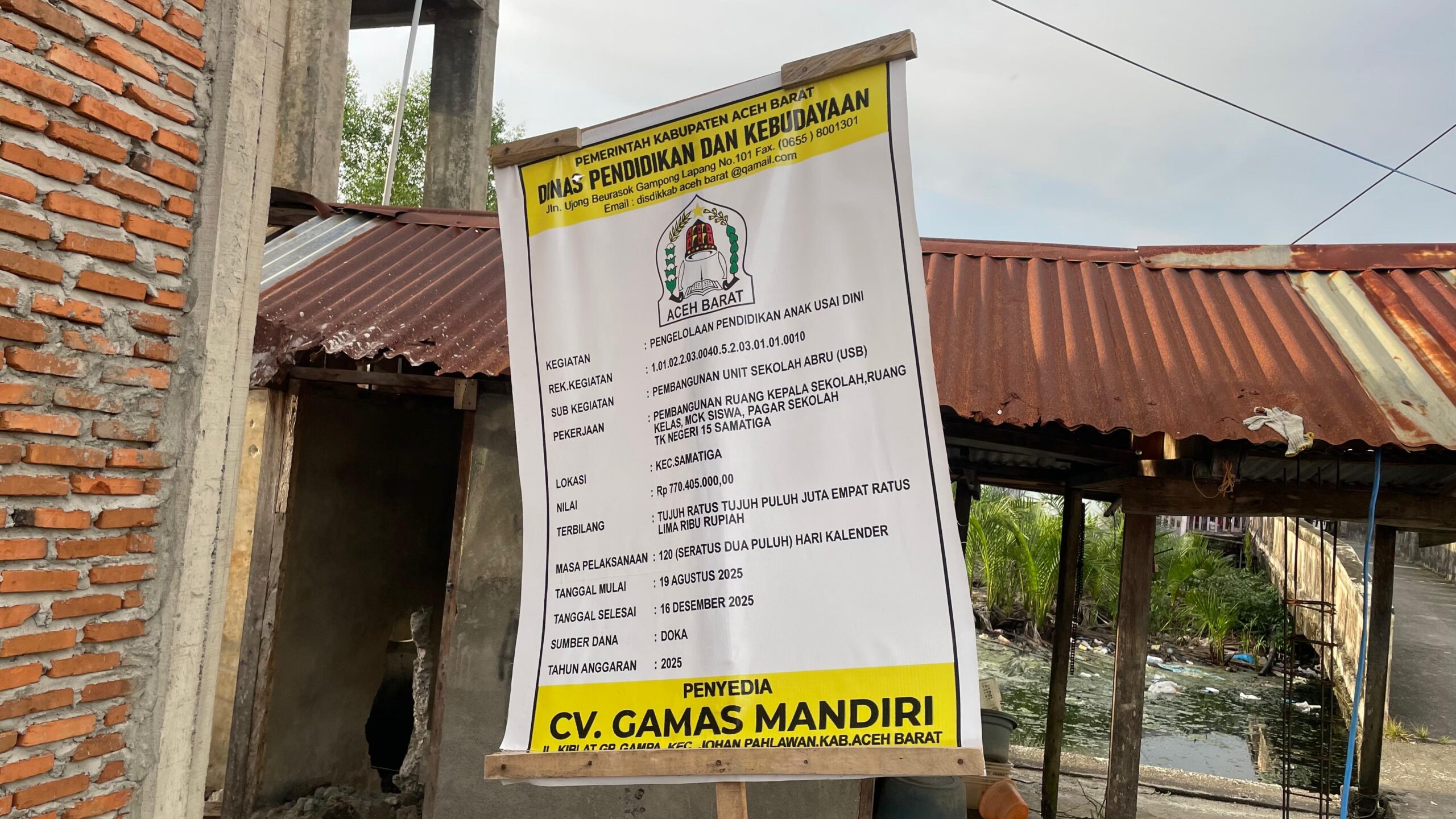 IMG-20251109-WA0050-scaled Konsultan Pengawasan TK Bubon Bantah Tudingan Kongkalikong: Ini Bentuk Pencemaran Nama Baik