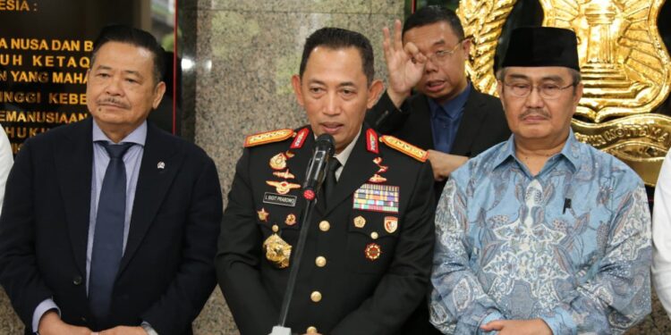 Kapolri Usai Rapat Perdana Komisi Percepatan Reformasi: Polri Terbuka dan Terima Evaluasi