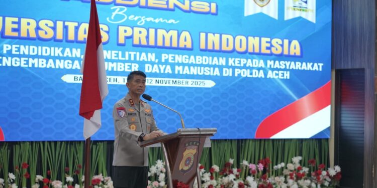 Kapolda Aceh Terima Audiensi Civitas Akademika UNPRI