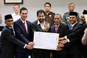 Gubernur Mualem dan DPRA Tandatangani KUA-PPAS 2026