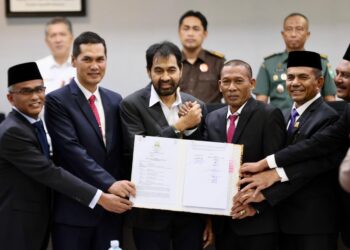 Gubernur Mualem dan DPRA Tandatangani KUA-PPAS 2026