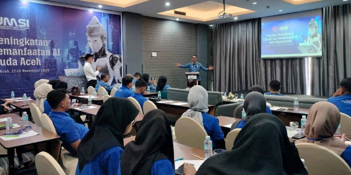 Dispora Aceh Bersama JMSI Gelar Pelatihan AI bagi Pemuda