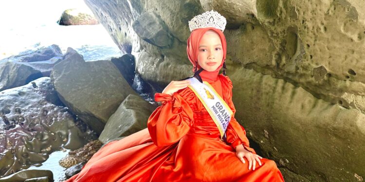 Putri Cilik Simeulue, Elzira Nara Wakili Aceh di Grand Model Indonesia Tingkat Nasional