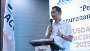 Hadiri Musda JMSI Aceh, Sekda Aceh Minta Media Beri Kritikan Kontrukstif