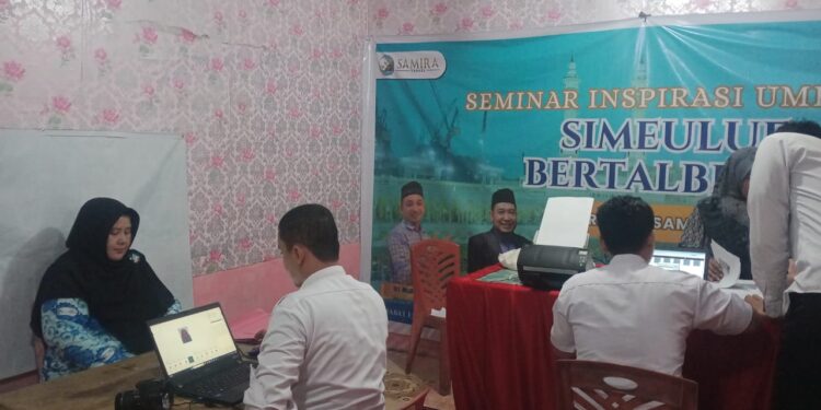 Tim Hidayah Samira Aceh Hadirkan Layanan Perekaman Paspor di Simeulue untuk Permudah Jamaah Umroh