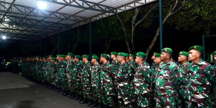 Kodam I/BB Gelar Apel Kesiapsiagaan Penanggulangan Banjir dan Tanah Longsor di Sibolga–Tapteng