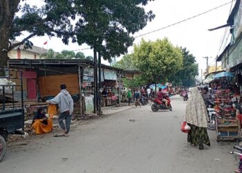 Suasana Penggusuran PKL Pasar III Tembung di Tengah Kekecewaan Pedagang