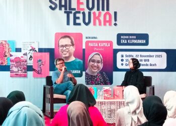 Eka Kurniawan Ungkap Perjalanan Awal Menulis dalam Bedah Buku di Banda Aceh