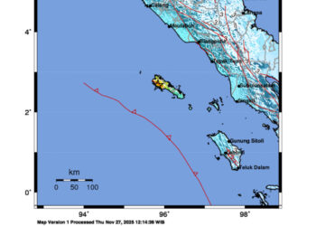 Gempa 6,3 Magnitudo Guncang Simeulue, 12 Orang Terluka