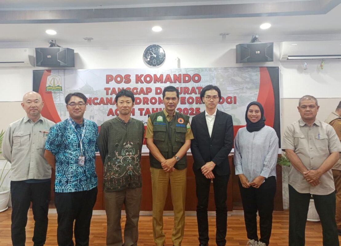 Japan International Cooperation Agency  Siap Berikan Dukungan Penuh untuk Penanganan dan Pemulihan Pascabencana di Aceh