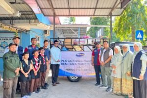 Nurul Fikri Peduli Aceh, Salurkan 1 Ton Bantuan untuk Bencana Banjir