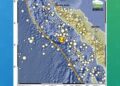Breaking News: Gempa berkekuatan M 5,4 Guncang Simeulue, Aceh