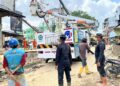 Personel Brimob Kawal Penormalan Listrik di Aceh Tamiang