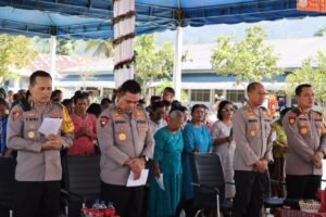 Kapolda Sumut Rayakan Natal Bersama Pengungsi di Tapteng, Hadirkan Penghiburan dan Harapan
