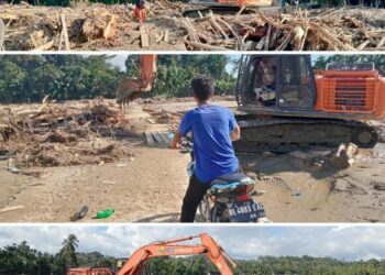 PUPR Aceh Barat Kerahkan Alat Berat untuk Pulihkan Akses Jalan Pascabanjir