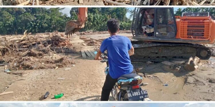 PUPR Aceh Barat Kerahkan Alat Berat untuk Pulihkan Akses Jalan Pascabanjir