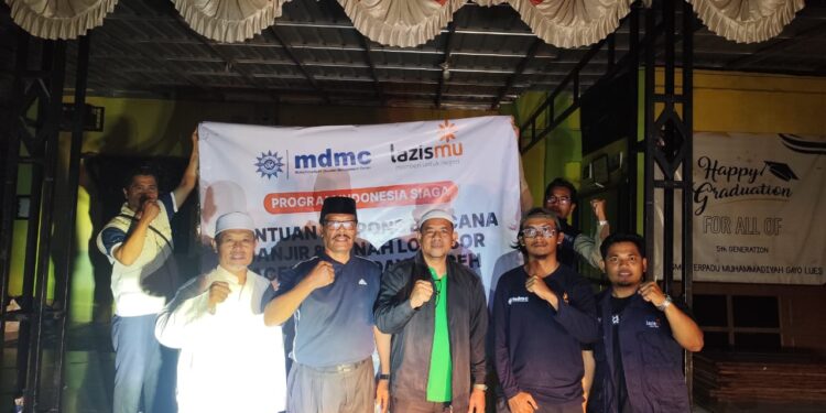 PDM Abdya Bersama MDMC dan Lazismu Salurkan Bantuan untuk Korban Banjir dan Longsor di Gayo Lues