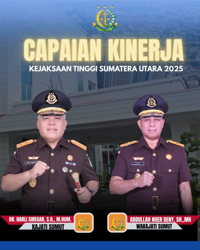 Kajati Sumut Berhasil Menuntut Mati 111 Orang Terlibat Narkoba,129 Pelaku Korupsi Selama Tahun 2025