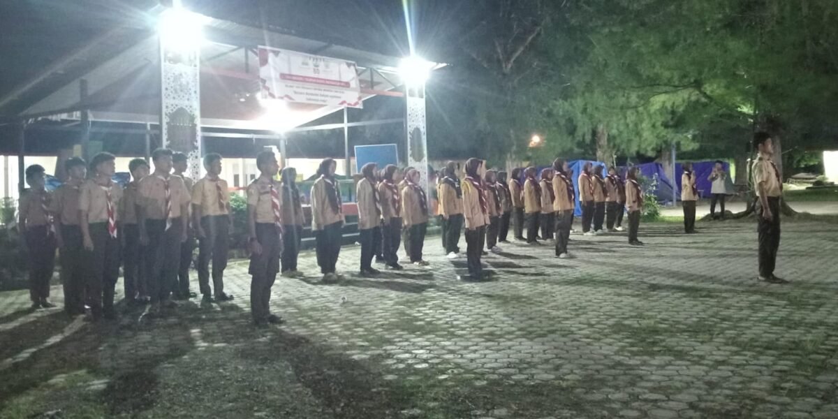 SMA Negeri 1 Teupah Barat Gelar Perjusami Kenaikan Tingkat Bantara dan Laksana
