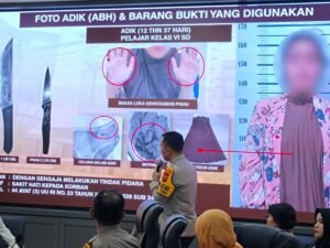 Polrestabes Medan Pastikan Tak Ada Peran Ayah Dalam Tragedi Anak Bunuh Ibu di Medan Sunggal