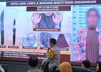 Polrestabes Medan Pastikan Tak Ada Peran Ayah Dalam Tragedi Anak Bunuh Ibu di Medan Sunggal