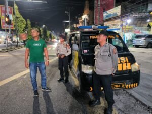 Antisipasi Kejahatan Jelang Pergantian Tahun, Polsek Sunggal Gencar Patroli Dini Hari