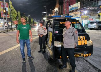 Antisipasi Kejahatan Jelang Pergantian Tahun, Polsek Sunggal Gencar Patroli Dini Hari