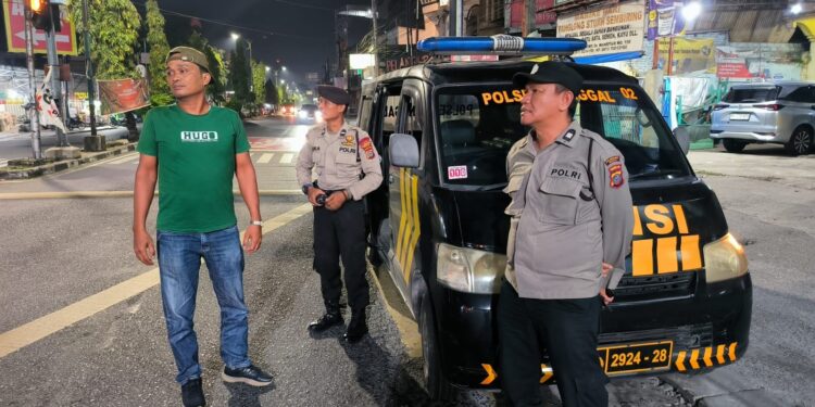 Antisipasi Kejahatan Jelang Pergantian Tahun, Polsek Sunggal Gencar Patroli Dini Hari