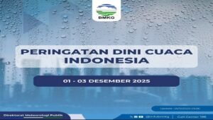 BMKG: Aceh Masih Masuki Musim Hujan, Modifikasi Cuaca Bantu Reduksi Intensitas Curah Hujan