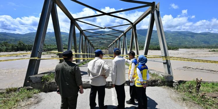 Prabowo Prioritaskan Rekonstruksi Jembatan Permanen di Aceh Tenggara Pascabencana Banjir