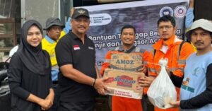 Solidaritas Pekerja PT SBA, SPSA Bantu Masyarakat Terdampak Bencana di Empat Kabupaten Aceh
