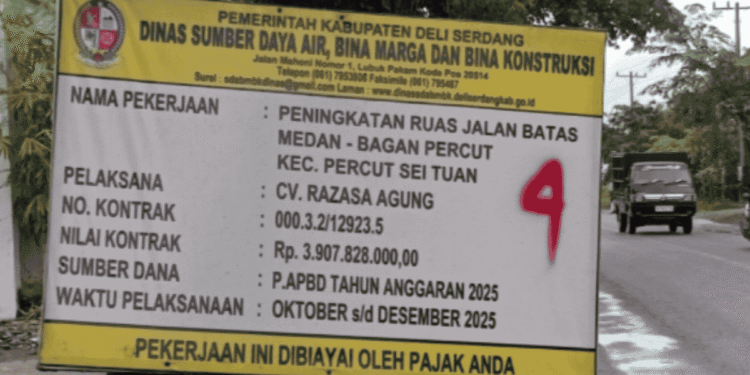 Pembangunan Miliaran di Deli Serdang Dipertanyakan, Warga Keluhkan Kualitas Proyek SDABMBK