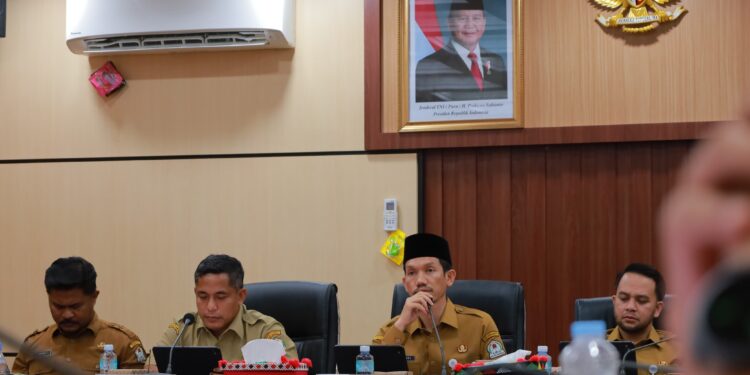 Pemkab Aceh Barat Bahas Pembangunan Sekolah Rakyat