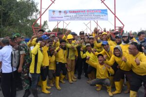 Titi Merah Kelambir V Sudah Kinclong, Kini Bisa Dilalui Roda Empat