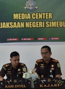 Kejari Simeulue Selidiki Dugaan Tindak Pidana Korupsi Pembangunan Ruang Radiologi RSUD Simeulue dan Kegiatan Rehabilitasi SMP Negeri 1 Teupah Barat