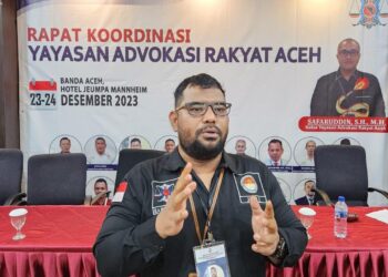 Ketua Yayasan Advokasi Rakyat Aceh (YARA) Aceh Barat, Hamdani. (21/1/26). Dok. Istimewa.