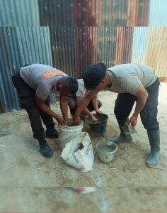 Brimob Sumut dan Warga Bersatu Bangun Harapan, Rumah Swadaya ke-11 Rampung di Tolang Julu