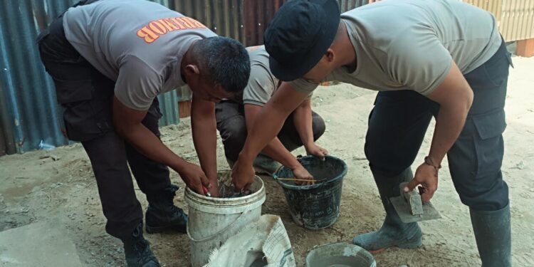 Brimob Sumut dan Warga Bersatu Bangun Harapan, Rumah Swadaya ke-11 Rampung di Tolang Julu