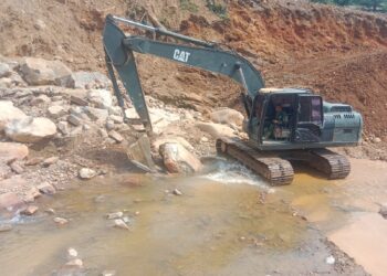 Satgas Gulbencal Kodam I/BB Mulai Pembangunan Jembatan Aramco di Desa Bair