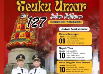 Kabupaten Aceh Barat Gelar Peringatan Wafat Teuku Umar ke-127