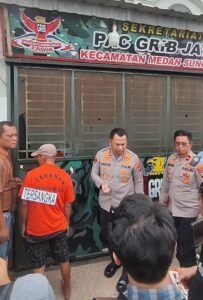 Polsek Sunggal Buru Ketua Ormas dan Istri Pemilik Lokasi Judi Tembak Ikan di Kantor PAC Grib Jaya Medan Sunggal