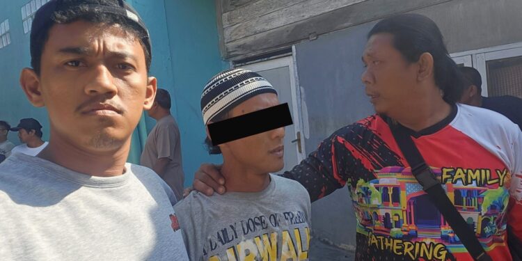 Respon Cepat Polsek Sunggal, Pelaku Pembacokan Penjaga Malam Ditangkap Dalam Waktu 1 Jam