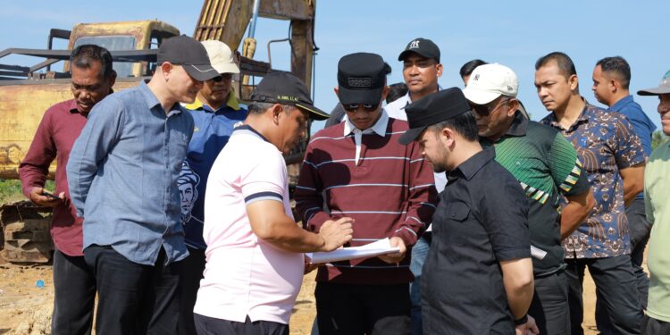 Pemkab Aceh Barat Tinjau Lokasi Pembangunan Lahan Sekolah Rakyat