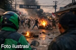 Bentrok Pecah di Salambo, Warga Trauma Keamanan Mencekam di Medan Tembung