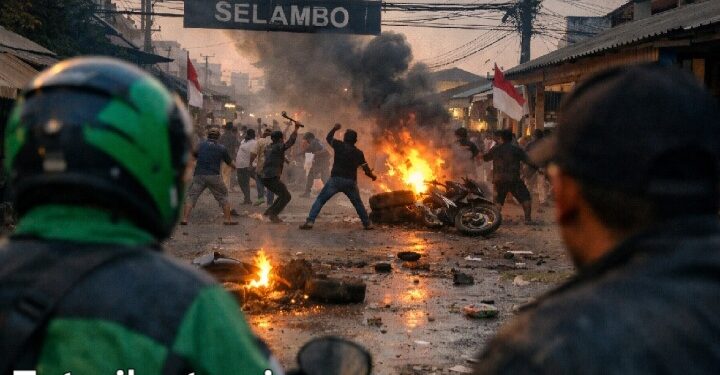 Bentrok Pecah di Salambo, Warga Trauma Keamanan Mencekam di Medan Tembung