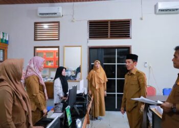 Bupati Aceh Barat Sidak SKPK Pasca Libur Tahun Baru, ASN Tak Disiplin Terancam Sanksi